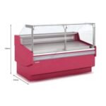 Vitrine de Boucherie Droite DOCRILUC 1,50 m – Présentation et Fraîcheur Optimales