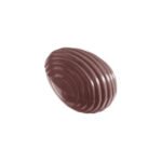 MOULE À CHOCOLAT OEUF RAYÉ 32 MM