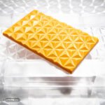 MOULE À CHOCOLAT TABLETTE AVEC UNE MOTIF EN ÉTOILES