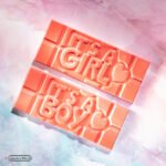 MOULE À CHOCOLAT TABLETTE ITS A BOY / ITS A GIRL