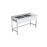 Plonge en Inox 2 Bac 1.50 M BILGEINOX