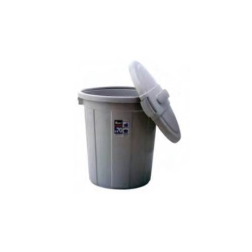 13-3.jpg Poubelle en Plastique 70 L Rouge – Image 1