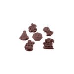 MOULE À CHOCOLAT CARAQUE GARNITURE DE NOËL 6 FIG.