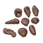 MOULE CHOCOLAT FRUITS DE MER ASSORTIS 9 PCS