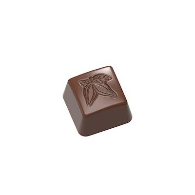 1637CW.jpg MOULE À CHOCOLAT TIMBRE CACAO CARRÉ – Image 1