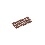 MOULE À CHOCOLAT CARAQUE PARTIE 1 ALPHABET 21 FIG.