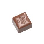 MOULE À CHOCOLAT CARRÉ FLEUR DE LYS