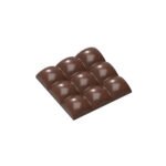 MOLDE DE CHOCOLATE TABLET SQUARE SPHERE - ALEXANDRE BOURDEAUX