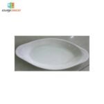 Ravier a Gratin Oval en Porcelaine