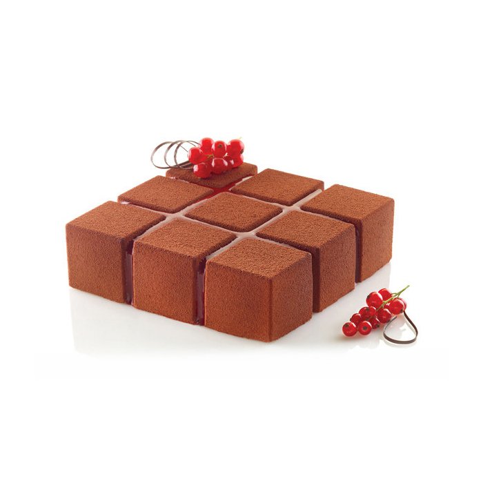 20.343.87.0065.jpg CUBIK - MOULE EN SILICONE 172X172 H 50 MM – Image 1