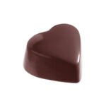 MOULE À CHOCOLAT COEUR HAUTE PLAT