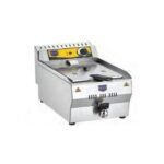 Friteuse double électrique 10 L avec robinet - LORS