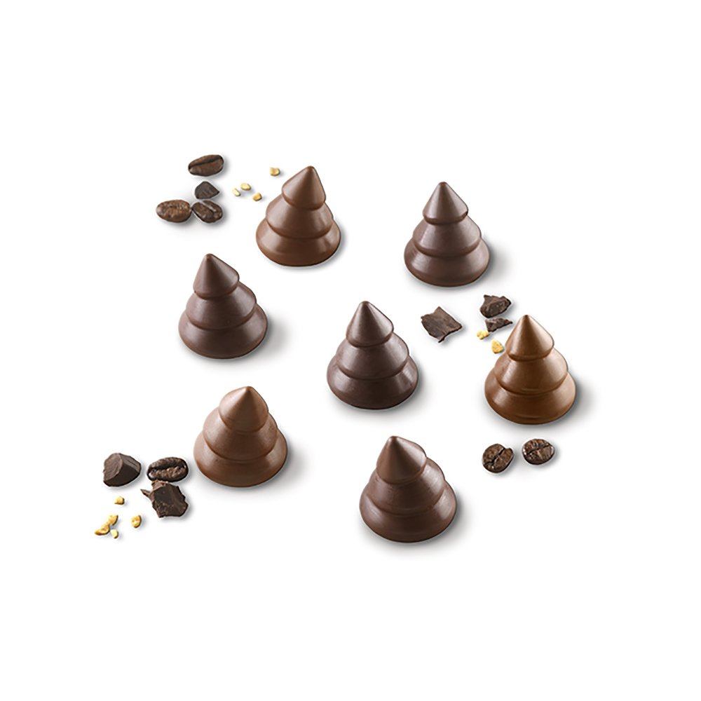 22.154.77.0065.jpg SCG054 3D-STAMPO IN SILICONE15 CHOCO – Image 1