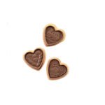 CKC03 COOKIE HEARTS - MOULE EN SILICONE 73X62 H 5 MM