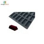 Moule a Multi Cake Rectangulaire en Aluminium 600*400-8.5*3
