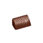 MOULE À CHOCOLAT BUCHE AVEC DES RAYURES
