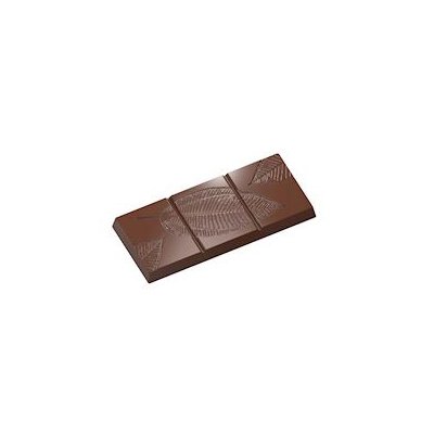 2433CW.jpg MOULE À CHOCOLAT TABLETTE FEUILLE 52 GR – Image 1