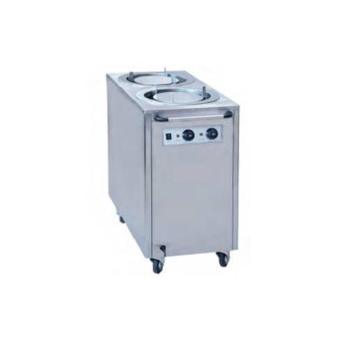 25-1.jpg Chariot Chauffe Assiette Double – Image 1