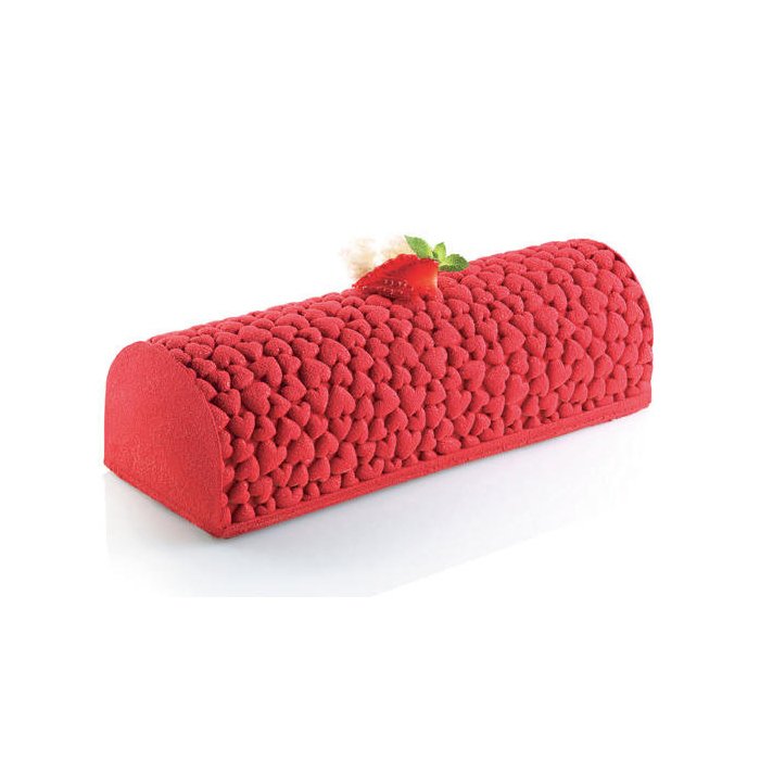 25.058.99.0065.jpg KIT BUCHE LOVE08 - MOULE EN SILICONE 250X90 H 70 MM – Image 1