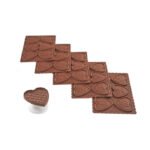 COOKIE ABC -BROWN MOULE EN SILICONE COOKIE ABC+CUTTER IN GIFT