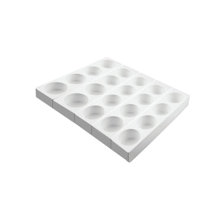 25.191.87.3098.jpg MULTIFLEX90/5 - SET 5 MOULE EN SILICONE 90 H 30 MM – Image 1