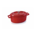 FAITOUT ROUGE EN ALUMIN.FONDU 12×8.5 CM