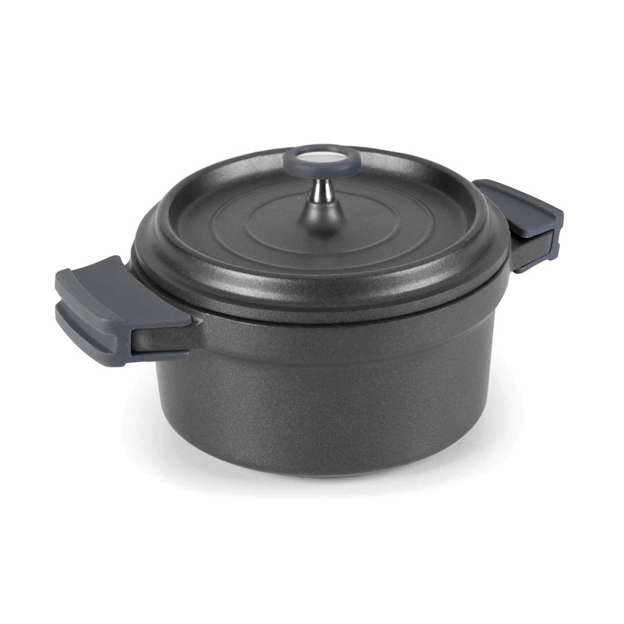 25925.jpg FAITOUT NOIRE EN ALUMIN.FONDU D.24 CMS – Image 1