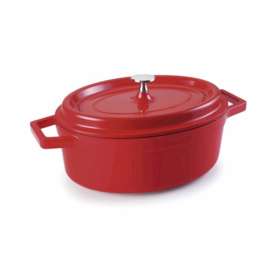 25927.jpg FAITOUT OVALE ROUGE ALUM.FONDU.26x20CMS – Image 1