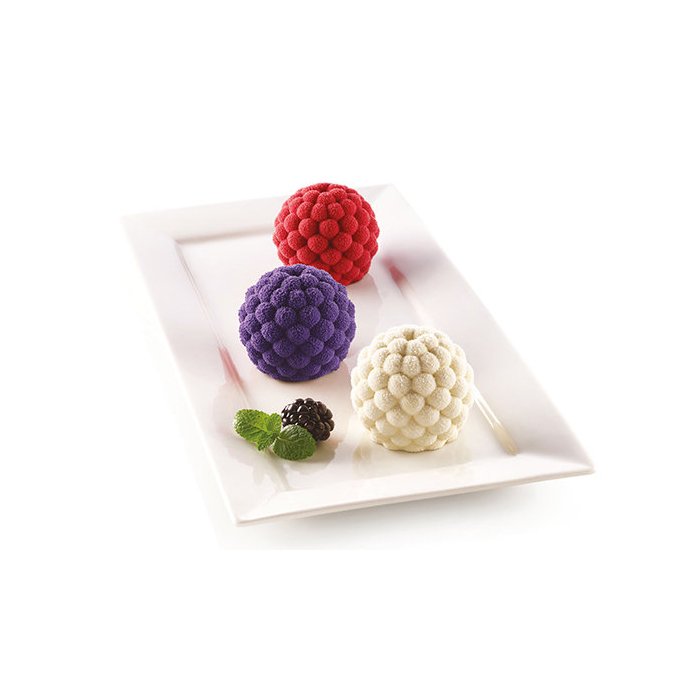 26.299.13.0065.jpg SEGRETI DEL BOSCO -MOULE EN SILICONE N°6MORA 65H55MM – Image 1