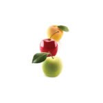 MELA, CILIEGIA & PESCA - MOULE EN SILICONE 60 H 55 MM + PLASTIC SUPPORT