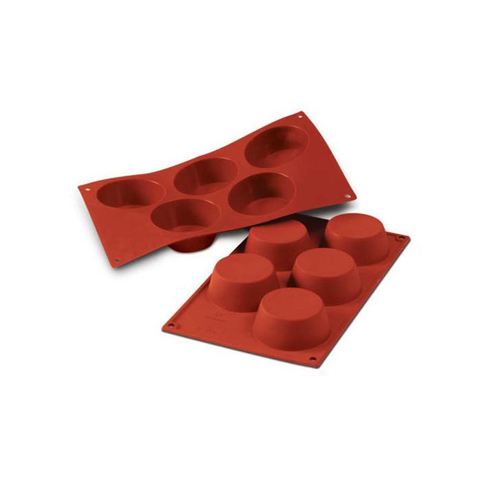 30.024.00.0060.jpg SF024 - MOULE EN SILICONE N. 5 GRAND MUFFINS – Image 1