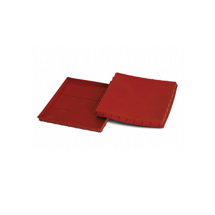 30.071.00.0060.jpg SF071 CARRE BAR - MOULE EN SILICONE 300X300 H 20 MM – Image 1