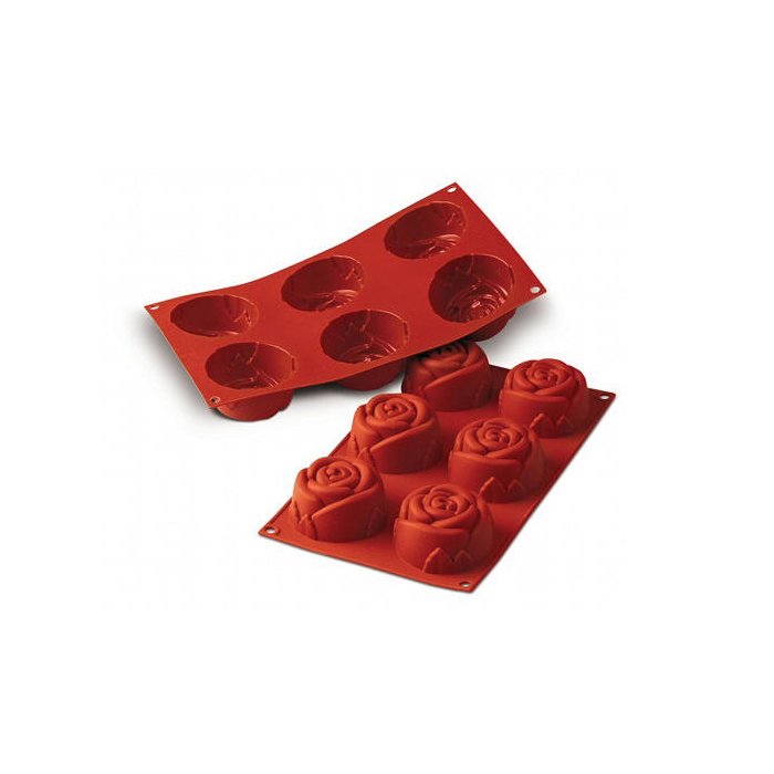 30.077.00.0060.jpg SF077 - MOULE EN SILICONE N. 6 ROSE – Image 1