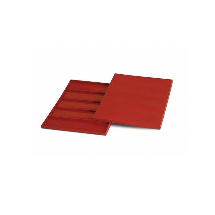 30.096.00.0060.jpg SF096 BARRE RECTANGULAIRE- MOULE EN SILICONE 295X73 H 10 MM – Image 1