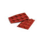 SF099 - MOULE EN SILICONE N. 8 QUATRES FEUILLES