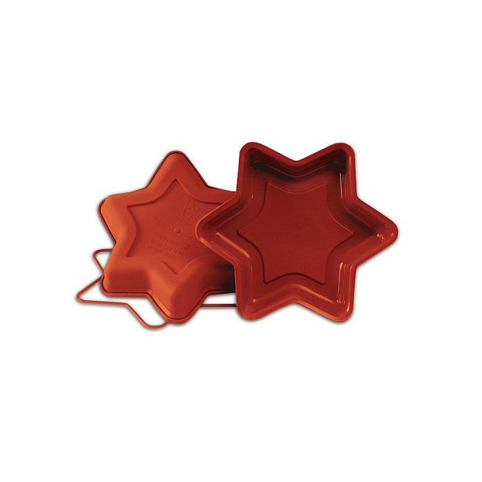 30.201.00.0060.jpg SFT201 - PETIT STAR MOULE EN SILICONE PETIT STAR 260 H 40 MM – Image 1