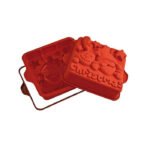 SFT333 - MOULE EN SILICONE JINGLE BELLS 229X229 H 60 MM