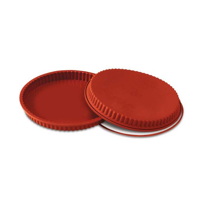 30.426.00.0060.jpg SFT426 - MOULE EN SILICONE FLAN PAN 260 H 30 MM – Image 1