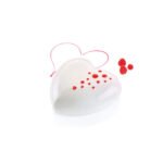 TI AMO - MOULE EN SILICONE 170X164 H 63 MM + CUTTER