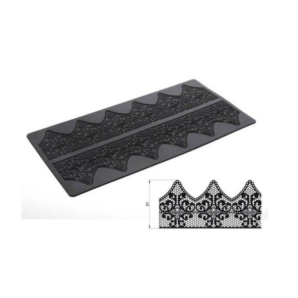 TRD05 FANTASY – Lot de 3 Tapis en Silicone 400x200 mm Épaisseur 1 mm