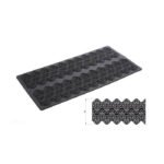 TRD06 DENTELLE - 3 TAPIS EN SILICONE 400X200 H 1 MM