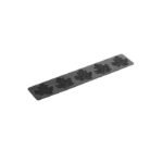 TRD10 - BLACK TRICOT DECOR ORNAMENTAL 400X80 MM