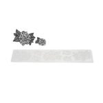 TRD14 ROSES – Lot de 3 tapis en silicone 80x400 cm, épaisseur 1,8 mm