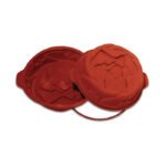 SFT253 - MOULE EN SILICONE ROND LOW ROSE 260 H 80 MM