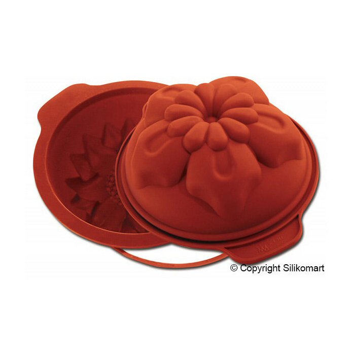 34.317.00.0060.jpg SFT317 - NARCISSUS MOULE EN SILICONE + SAFE RING 180 MM H 85 MM – Image 1