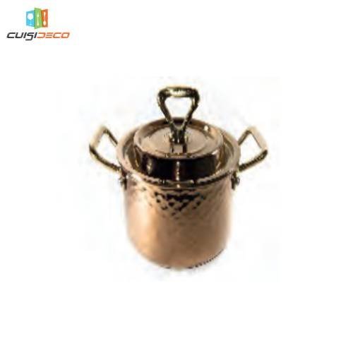 36-3.jpg Faitout en Cuivre Intérieur Inox Avec Couvercle 21 – Image 1