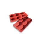 SF111 - MOULE EN SILICONE N. 6 OVALS