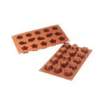 SF136 - MOULE EN SILICONE N. 15 HIVER MAGIC