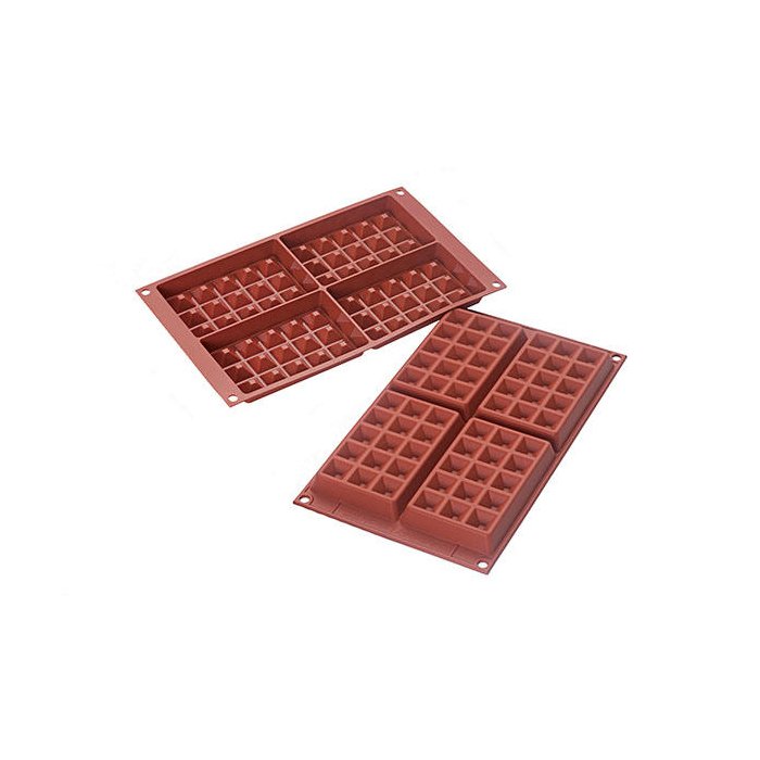 36.155.00.0060.jpg MOULE SILICONE GAUFFRES CLASSIQUES SF155 – Image 1