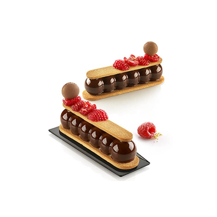 36.362.87.0065.jpg TRUFFLE ECLAIR 75-SILICONE MOULD N° 130X31H28 – Image 1